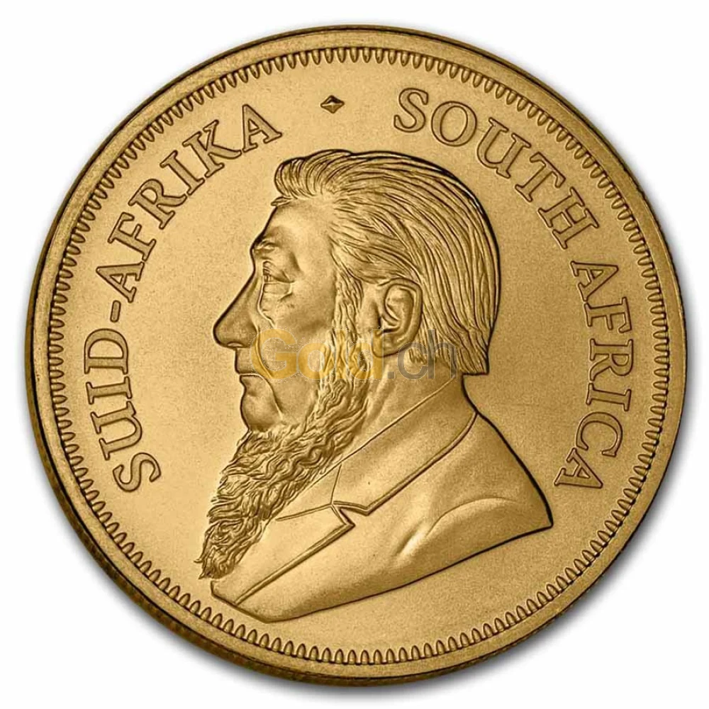 Afrique du Sud - Krugerrand - 1980 - Pièce d'or de 1 oz (qualité Belle Épreuve
