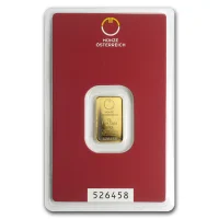 2 grammes Acheter des lingots d'or