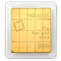 Tablettes d’or 20 x 1g Acheter des tablettes de lingots d'or