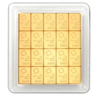 Tablettes d’or 20 x 1g Acheter des tablettes de lingots d'or