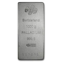 1 kilogramme Acheter des tablettes de lingots en palladium