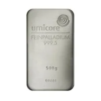 500 grammes Acheter des tablettes de lingots en palladium