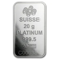 20 grammes Acheter des lingots de platine
