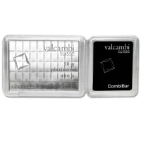 Tablettes de platine 50 x 1g Acheter des tablettes de lingots de platine