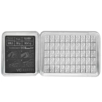 Tablettes de platine 50 x 1g Acheter des tablettes de lingots de platine