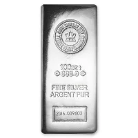 100 onces Acheter des lingots d'argent