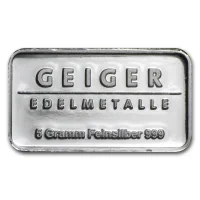 5 grammes Acheter des lingots d'argent