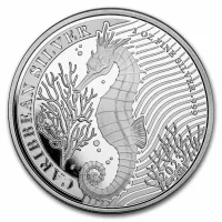 Caribbean Seahorse Acheter des pièces d'argent