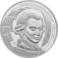 Mozart Coin Argent Acheter des pièces d'argent