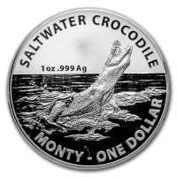 Crocodile de Mer Acheter des pièces d'argent