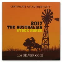 Stock Horser australien Acheter des pièces d'argent