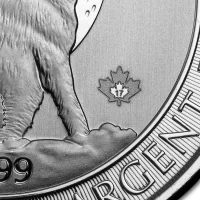 Loup Gris du Canada Acheter des pièces d'argent